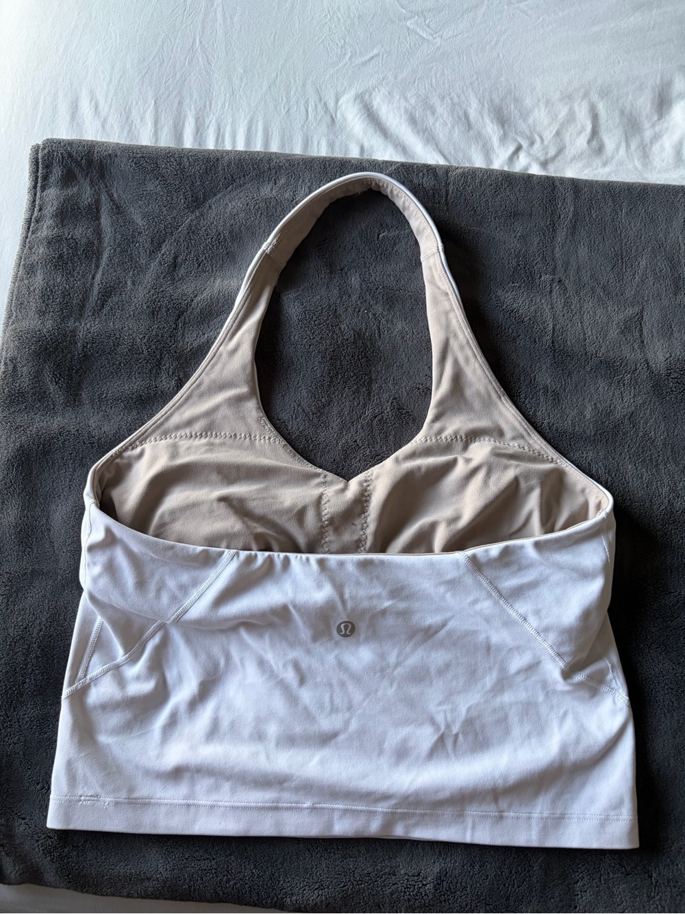 lululemon athletica White Halter Tank Top - Picture 2 of 2